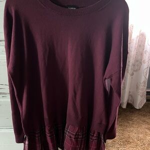Torrid Women's Burgundy Top